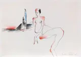 Vettor Pisani, Senza titolo, matite on paper
