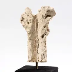 Leoncillo Leonardi, Taglio bianco, 1960, Scultura in terracotta