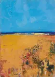 Sergio Scatizzi, Marina, 1987, oil on panel