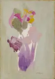 Eugenio Pardini, Primavera, 1973, affresco on canvas applicata on panel