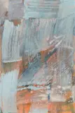 Josef Mikl, Blaues Bild, 1966, Öl auf Leinwand