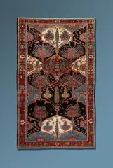 Persisch, Bakhtiari-Teppich, West-Persien, Um 1910, Wolle, gefärbt, geknüpft