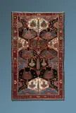 Persisch, Bakhtiari-Teppich, West-Persien, Um 1910, Wolle, gefärbt, geknüpft