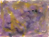 Gotthard Graubner, Ohne Titel, 1983, Aquarell auf festem genarbten Papier