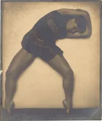 Tanzstudie by Rudolf Koppitz, Um 1925, Vintage. Silbergelatineabzug, sold May 2018