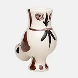 Chouette aux Taches vase by Pablo Picasso, 1951, glazed earthenware with engobe decoration, sold Jan 2020