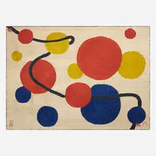 Alexander Calder, tapestry, 1975, hand-woven maguey fiber
