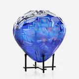 David Schwarz, Z-Axis, 2005, hand-blown, etched, and polished glass