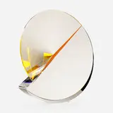 Martin Rosol, Nautilus, sand-blasted, cut and polished glass