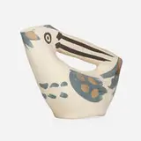 Anse Prise pitcher by Pablo Picasso, 1953, earthenware with engobe decoration, glazed interior, sold Jan 2020