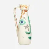 Visage jug by Pablo Picasso, 1969, glazed and incised earthenware decorated in engobe, sold Jan 2020