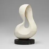 Milton Fink, Infinity (Sculpture), cast plaster, painted wood
