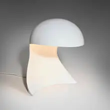 Dario Tognon, Dania table lamp, c. 1969, lacquered aluminum