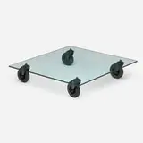 Gae Aulenti, Coffee table on wheels