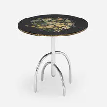 Lawrence Laske, Saguaro Cactus table base, model 80TR 20, 1993, polished aluminum