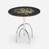 Lawrence Laske, Saguaro Cactus table base, model 80TR 20, 1993, polished aluminum