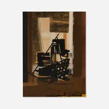 Irving Richards, Untitled (Abstract Composition), mixed media collage