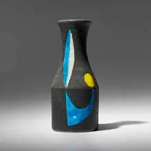 Gilbert Valentin, Vase, c. 1950, glazed earthenware
