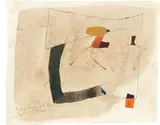 Julius Heinrich Bissier, 13. Januar 60, 1960, Ei- und Öltempera auf Leinwand