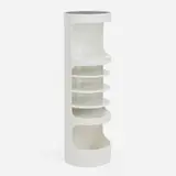 Erik van Buijtenen, Cabinet, lacquered wood, tempered and smoked glass