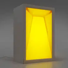 Michael John Hofer, Tension #5, 2007, fabric, painted wood