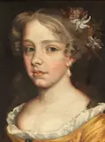 Sir Peter Lely, Portrait of a girl, said to be Countess of Halifax, oil on canvas