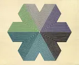 Star of Persia II by Frank Stella, 1967, Farblithographie auf Milllimeterpapier, sold Dec 2007