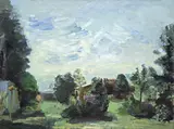 Harald Metzkes, Sommerliche Landschaft
