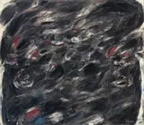 Herbert Kitzel, Nächtlich stürzend, 1963, Öl auf Leinwand