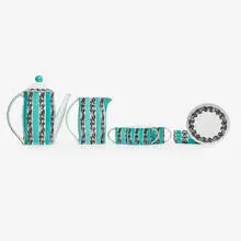Rare mocha set by Josef Hoffmann, Austria, sold Sep 2019