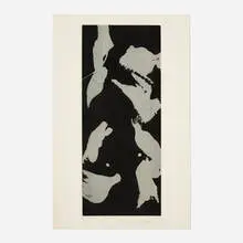 Tomie Ohtake, Untitled, 1989, etching with aquatint in colors