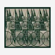 Ciclistas by Joaquim Tenreiro, 1974, screenprint in colors, sold Aug 2024