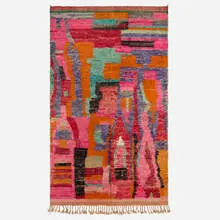 Half-pile carpet by Contemporary, hand-knotted wool, sold Aug 2024