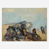 Max Kahn, Untitled, oil on canvas