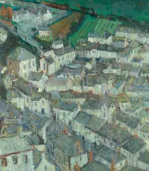 Adrian Ryan, 'Mousehole rooftops'