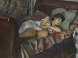 Clifford Eric Martin Hall, Portrait of Hanna Weil, oil on canvas board