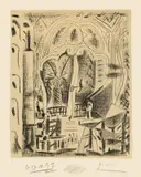 L'Atelier de Cannes by Pablo Picasso, 1955, Farblithographie auf Arches-Velin, sold Jun 2012