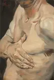 Johannes Grützke, Sich in die Seite fassend