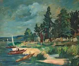 Franz Heckendorf, ,Das grosse Fenster‘ (am Wannsee, Berlin)