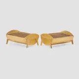 Marc Du Plantier, Pair of soap dishes, France