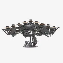 Menorah by Albert Paley, sold Sep 2019