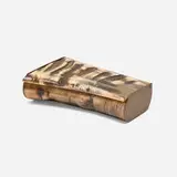 Carl Auböck, Cigarette box, 1959, brass, horn