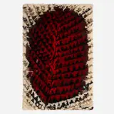 Kirsti Ilvessalo, Burning Forest (Rya tapestry), c. 1947, hand-knotted wool