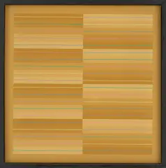 Rudolf Kämmer, Nr. 1/77, 1977, Acryl auf Leinwand. Im Künstlerrahmen