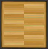 Rudolf Kämmer, Nr. 1/77, 1977, Acryl auf Leinwand. Im Künstlerrahmen