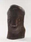Walter Kampmann, Frauenkopf, Um 1925, Bronze mit dunkelbrauner Patina. Höhe: 44 cm (17 ⅜ in.)