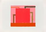 Peter Halley, Core“ / „Fluke“ / „Display, 1991, 3-teilig: Siebdruck und Farblithografie auf Dokumentenpapier