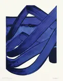Pierre Soulages, Serigraphie No. 18, 1988, Farbserigraphie auf Velin