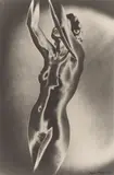 Marta Hoepffner, Bewegung, 1940, Späterer Silbergelatineabzug, Solarisation