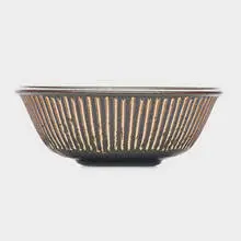Striped bowl by Harrison McIntosh, sold Sep 2019